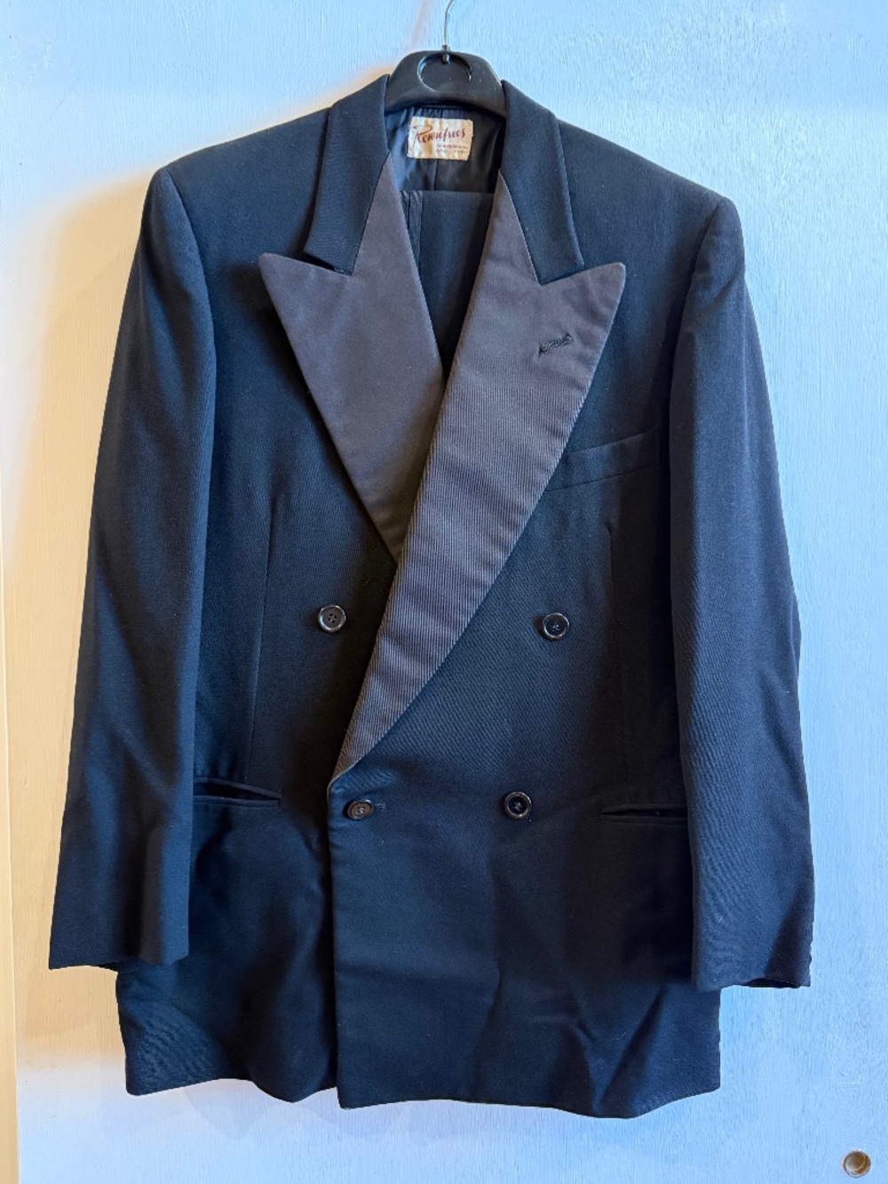 Vintage wool tuxedo